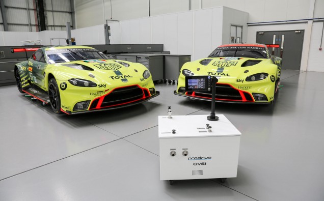 2 Ventilator with Aston Martin Racing Vantage GTE c