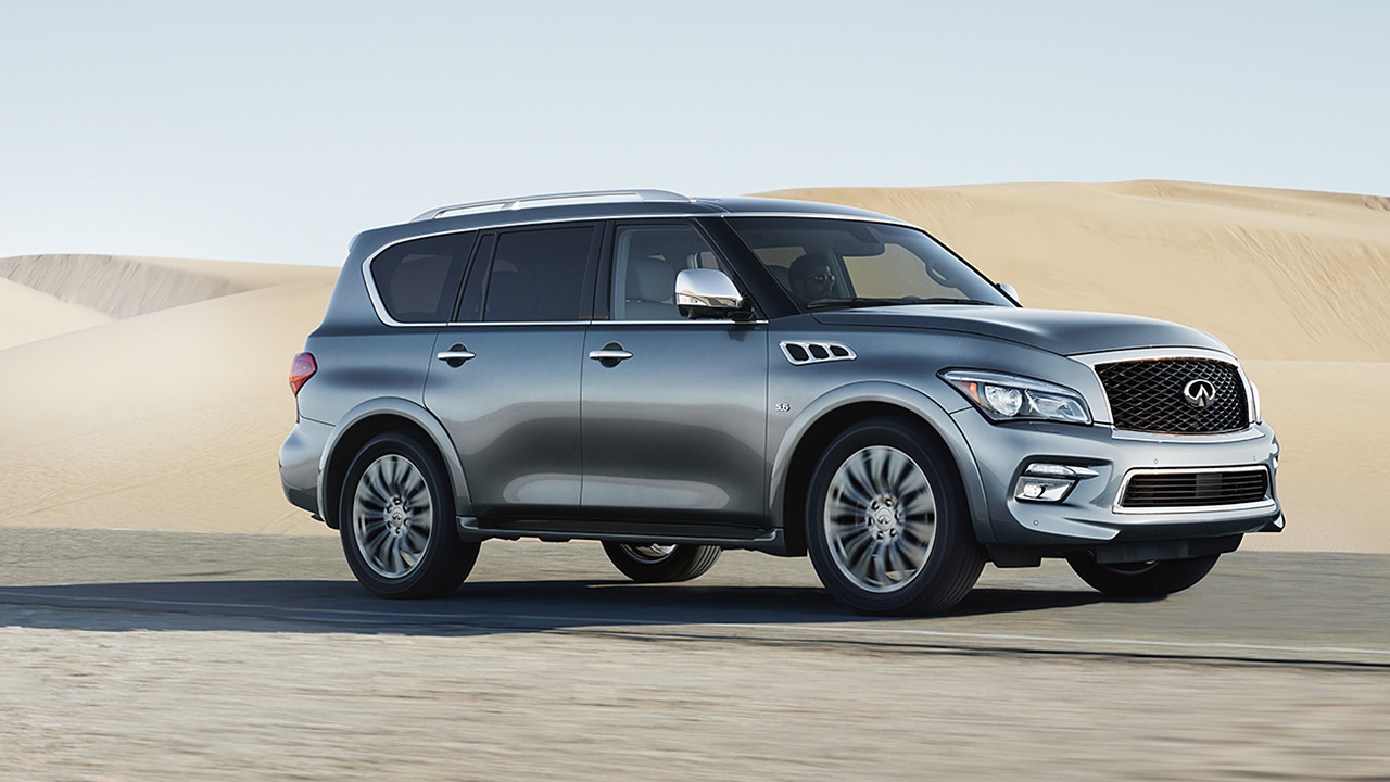 INFINITI QX80 MONOGRAPH EXPLORES UPSCALE LUXURY WITH COMMANDING PRESENCE