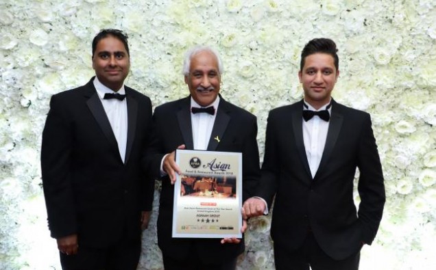 Aagrah Wins Best National Asian Restaurant Chain Award image