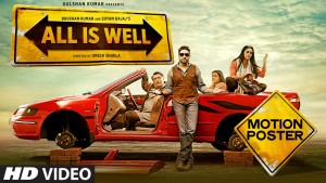 All is well hindi movie poster, abhishek bachchan, asin, rishi kapoor movie images