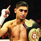 Amir Khan holds the world light welter weight title after a successful defence