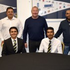 Amir and Hamza sign contracts