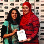 Asian Woman in Football - R to L - Rimla Akhtar & Ayesha Abdeen