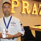 Bishal Rasaily, Executive Head Chef at Pushkar & Praza with his SACC Award (1)