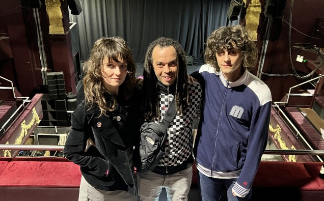 Freya Parks, Ranking Jnr, and Ben Rose at the BBC Celebration of 2 Tone in Birmingham event - O2 Institute Birmingham Thu 2 May - credit Will Mellor