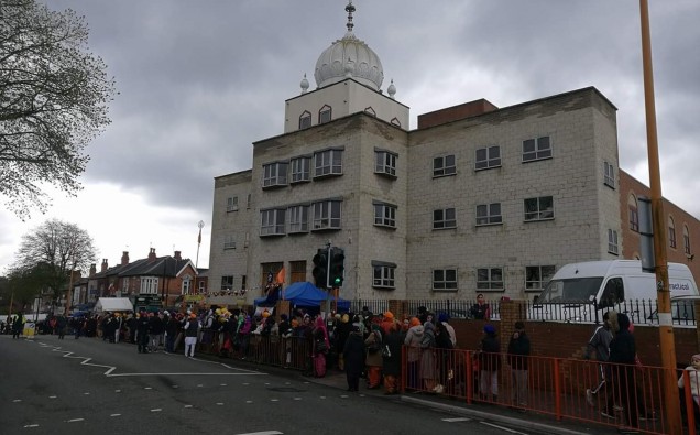 Gurdwara Handsworth Windows Smashed