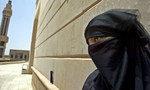 An Iraqi woman in Baghdad