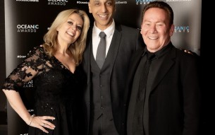 Luci Campbell, Tommy Sandhu and Robin Campbell