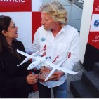 Namira with Richard Branson