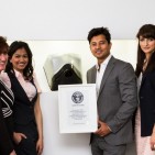 SAVORTEX team with GWR certificate