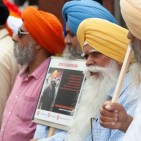 SIKH'S PROTEST IMAGE