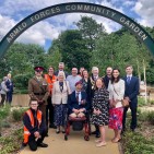 WMNP awards 2022 winner Solihull MBC Armed Forces Garden