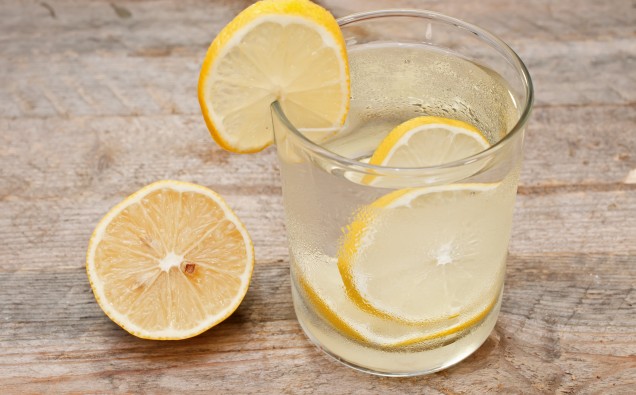 Glass Of Water With Lemon