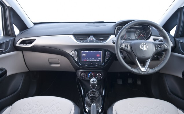 new-2015-vauxhall-opel-corsa-uk-launch-first-drive-impressions-road-test-review-1-litre-1-4-ecotec-handling-fiesta-interior-quality-polo-photo-front-cabin