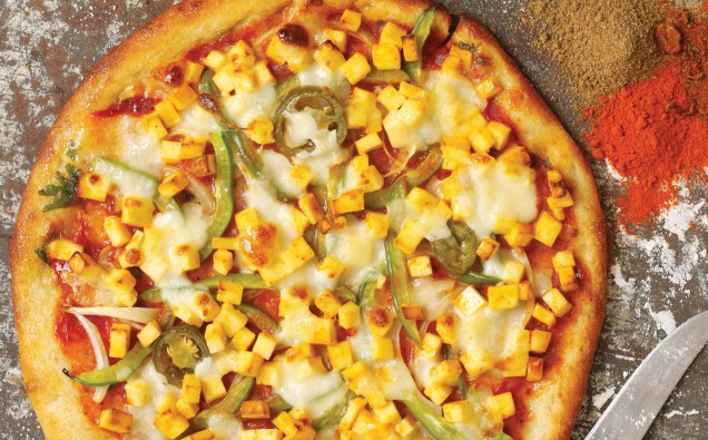 paneer pizza 1