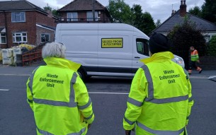 police van