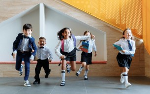 school children