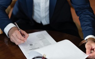 signed agreement